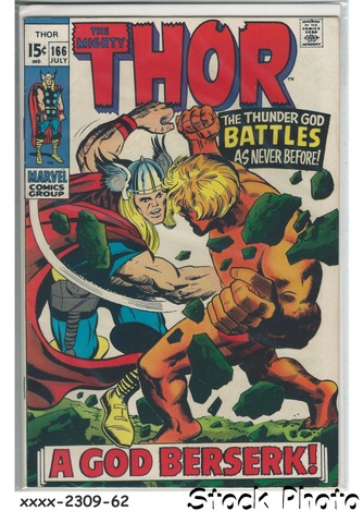 Thor #166 © July 1969, Marvel Comics